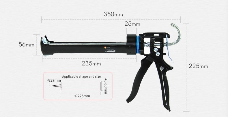 BoltHold CG40 Hi-Thrust 40:1 Caulk Gun for EPX3