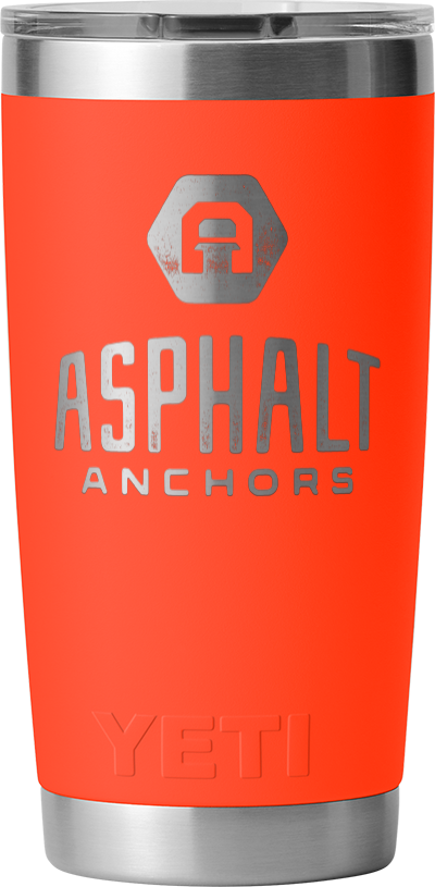 Asphalt Anchors 20oz Tumbler